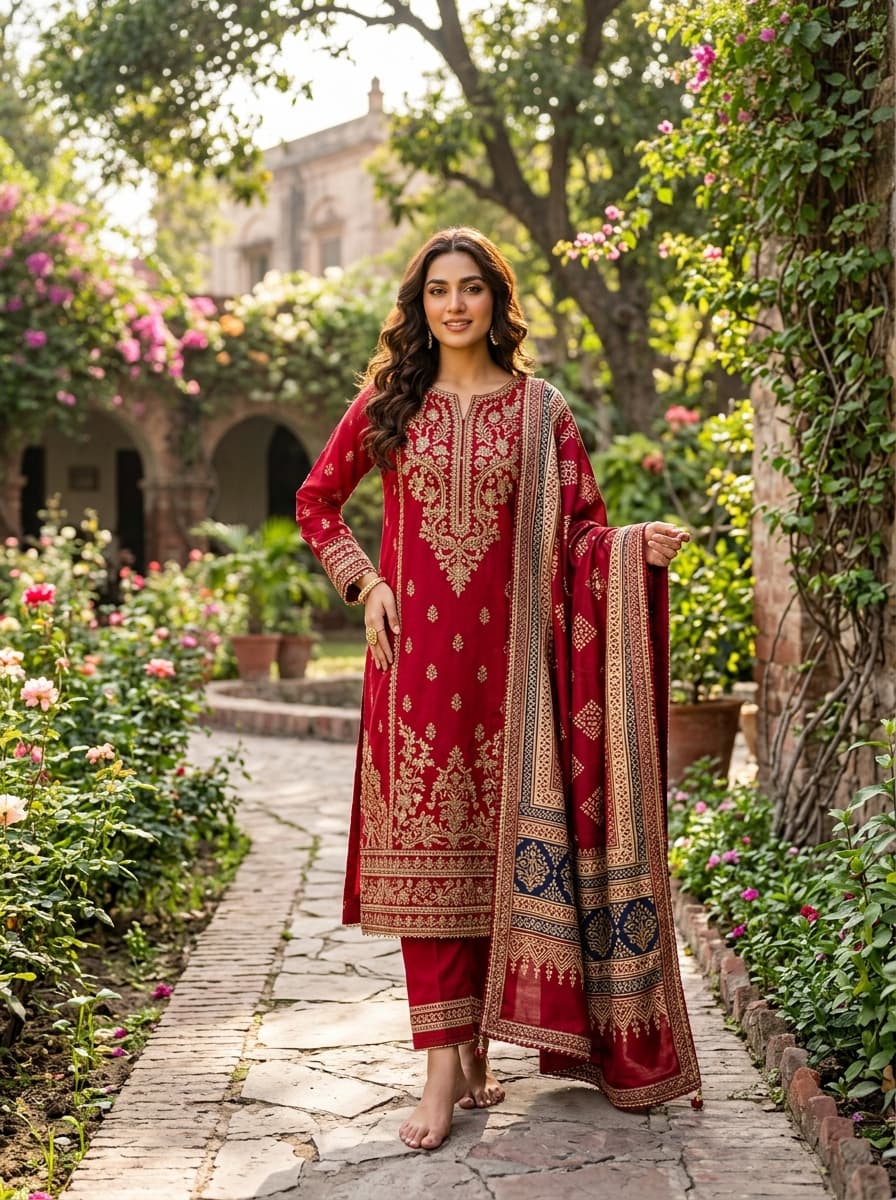 Zardozi Work Kurta
